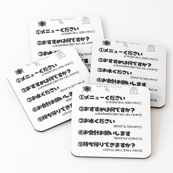 Item preview, Point & Speak Restaurant Edition. | Japanese Design designed and sold by JapanMemoir.