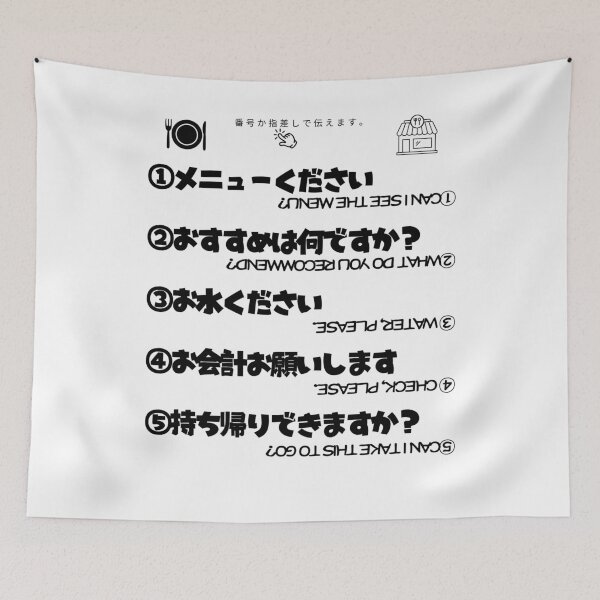 Item preview, Point & Speak Restaurant Edition. | Japanese Design designed and sold by JapanMemoir.
