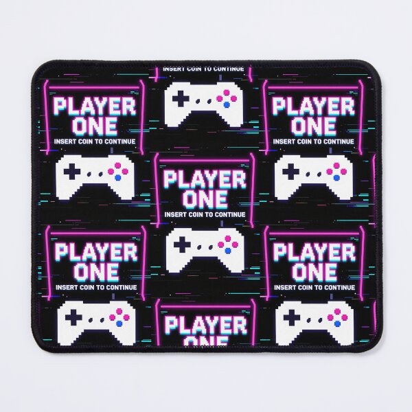 Item preview, Retro Gaming Poster: Player One - Insert Coin to Continue designed and sold by FestivityFinds.