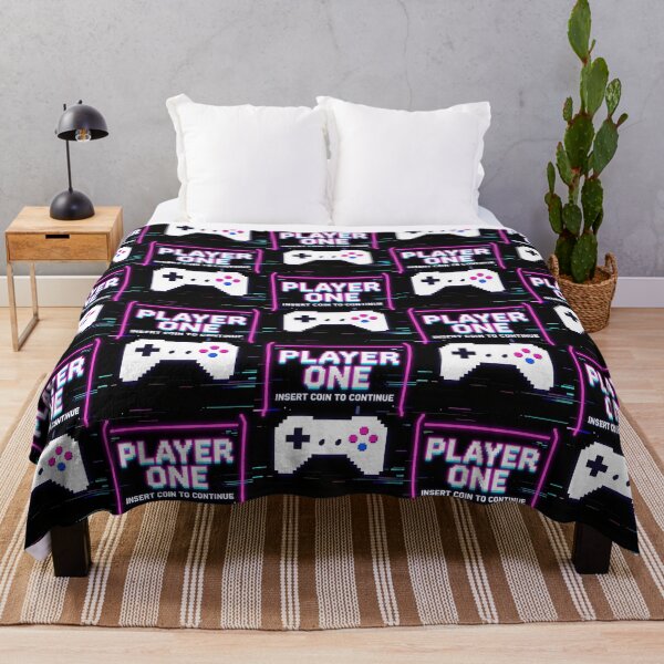 Item preview, Retro Gaming Poster: Player One - Insert Coin to Continue designed and sold by FestivityFinds.