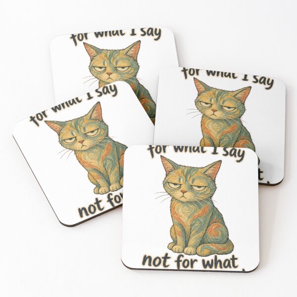 Item preview, Bored Cat I'm Responsible For What I Say Funny T-Shirt designed and sold by KIDEnia.