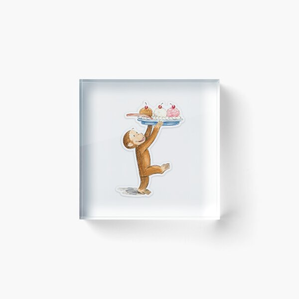 Item preview, Ice cream monkey  designed and sold by Jadedoodle.