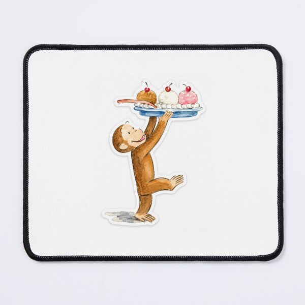 Item preview, Ice cream monkey designed and sold by Jadedoodle.