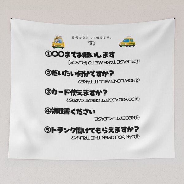 Item preview, Point & Speak Taxi Edition. | Japanese Design designed and sold by JapanMemoir.