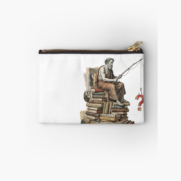 Item preview, Socrates & Socratic Method  - Ancient Greek Philosophy Humor Art  designed and sold by OzzFrequency.