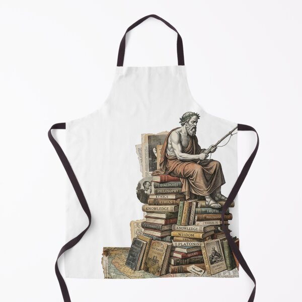 Item preview, Socrates & Socratic Method - Ancient Greek Philosophy Humor Art designed and sold by OzzFrequency.
