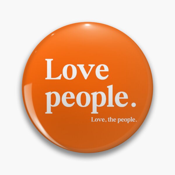 Item preview, Love People – Kindness and Humanity Quote designed and sold by mysundaymorning.