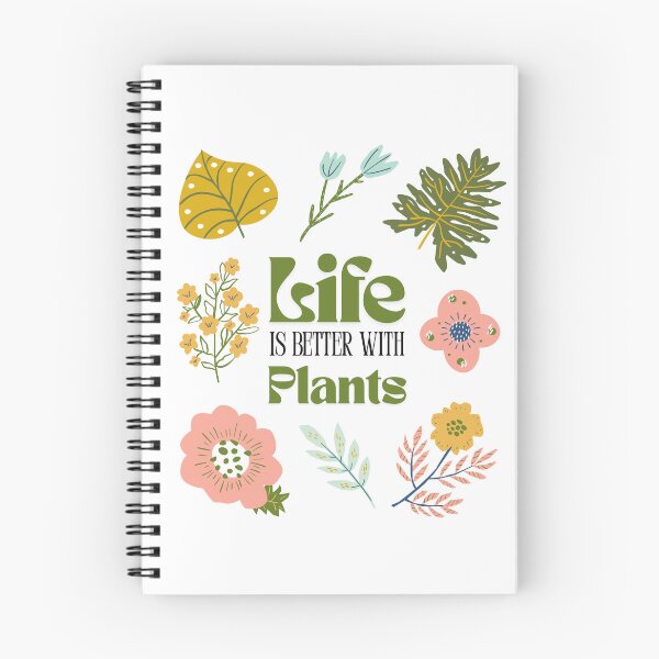 Item preview, Life is better with plants I plant design I plant lovers I botanical design designed and sold by Schmidsi.