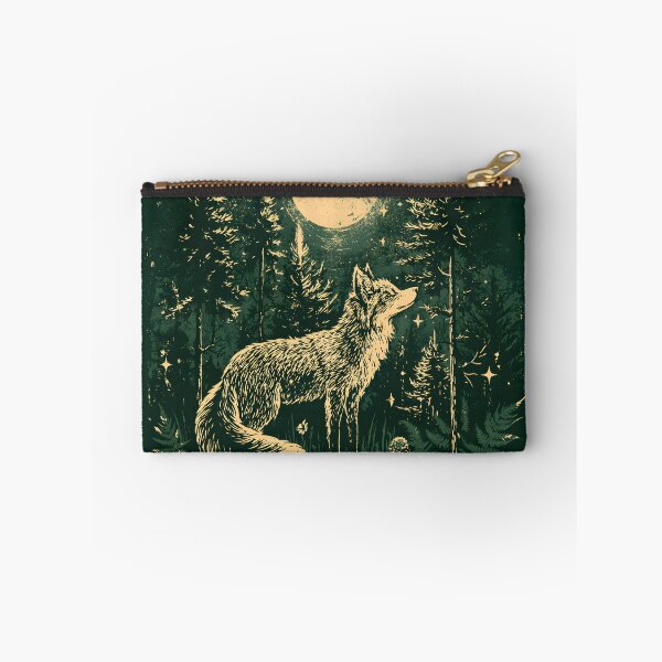 Item preview, Moonlit Fox – Mystical Forest Night designed and sold by KAM-KAM-STORE.