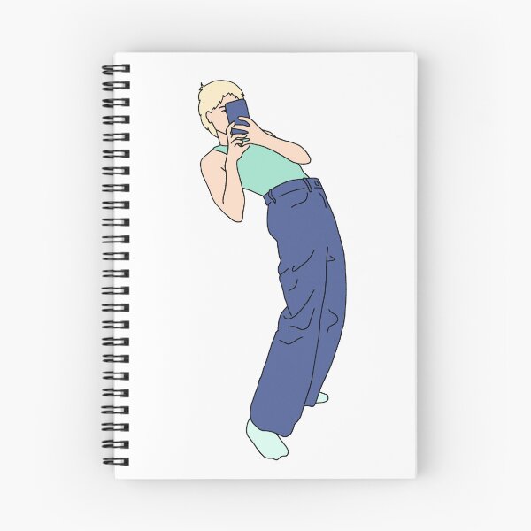 Item preview, Woman with short blonde hair taking a selfie designed and sold by lorana-atelier.