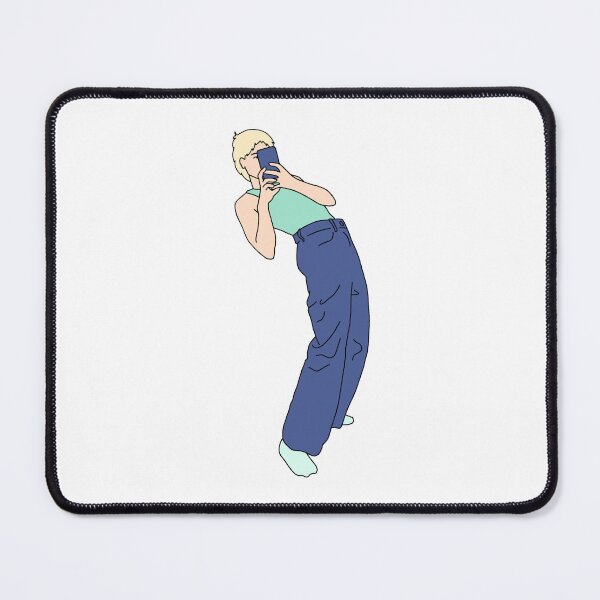 Item preview, Woman with short blonde hair taking a selfie designed and sold by lorana-atelier.