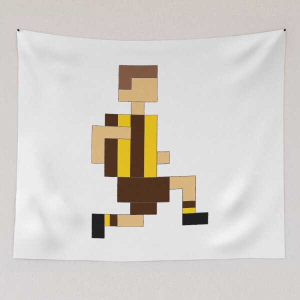 Item preview, Square Hawthorn Football Footballer designed and sold by famousflies313.