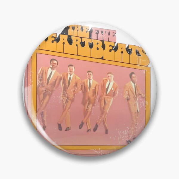 Artikelvorschau, Die Five Heartbeats Retro Doo Wop Musikgruppe entworfen und verkauft von Chad King.