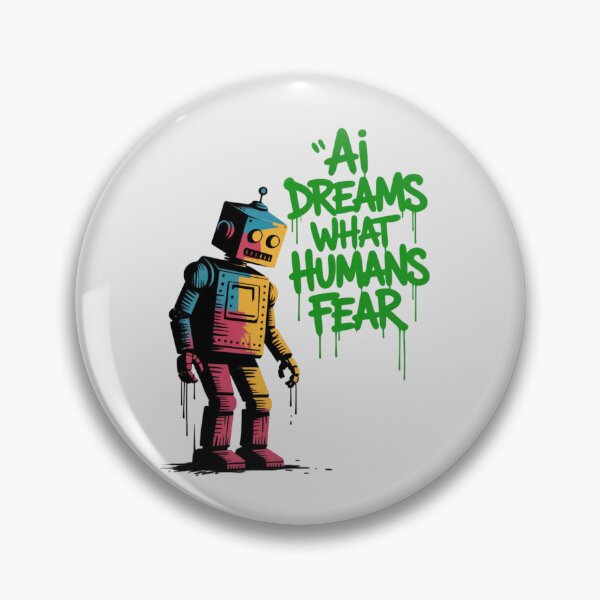 Item preview, Banksy - AI dreams what humans fear designed and sold by 123ks.