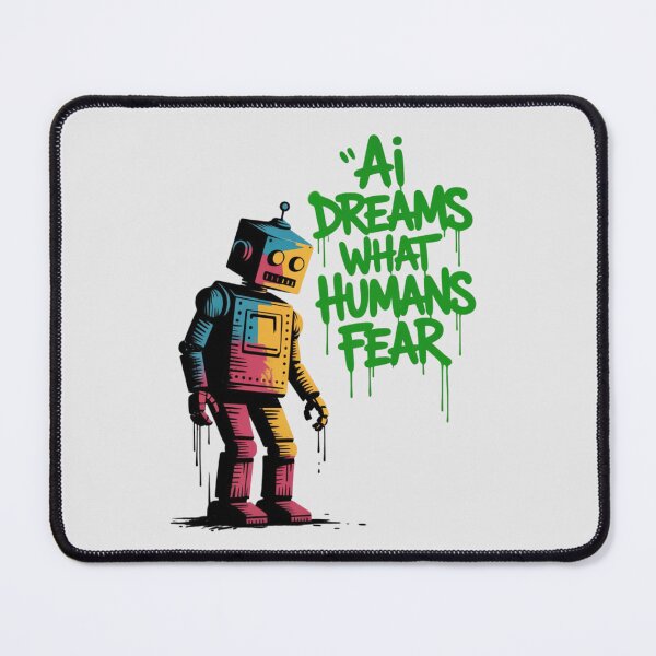 Item preview, Banksy - AI dreams what humans fear designed and sold by 123ks.
