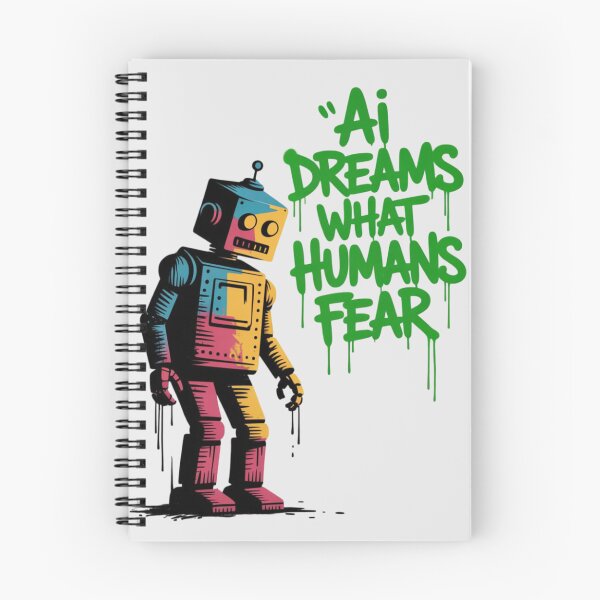 Item preview, Banksy - AI dreams what humans fear designed and sold by 123ks.