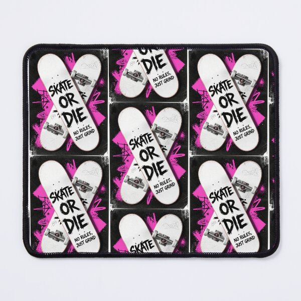 Item preview, Skate or Die Poster: No Rules, Just Grind Art designed and sold by FestivityFinds.