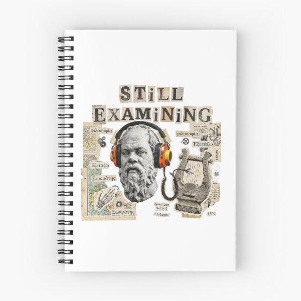 Item preview, Socrates & Socratic Method  - Ancient Greek Philosophy Humor Art  designed and sold by OzzFrequency.