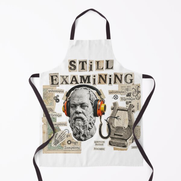 Item preview, Socrates & Socratic Method - Ancient Greek Philosophy Humor Art designed and sold by OzzFrequency.
