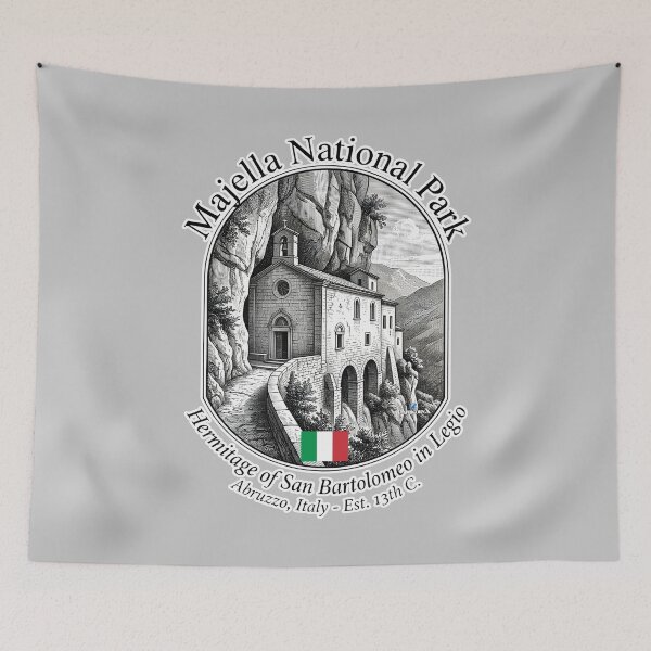 Item preview, Hermitage of San Bartolomeo Italy designed and sold by EvergreenPark - Tee Studio.