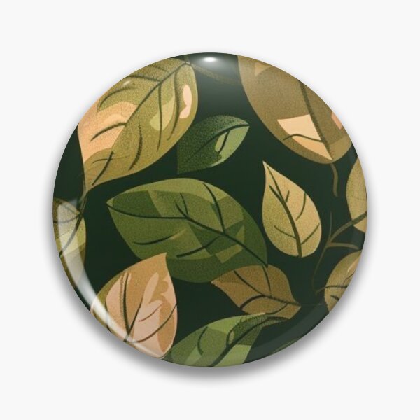 Item preview, Autumn Leaves Warm Peach Green Botanical Seamless Pattern designed and sold by LYAN-STORE.