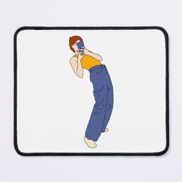 Item preview, Redhead with short hair taking a selfie designed and sold by lorana-atelier.