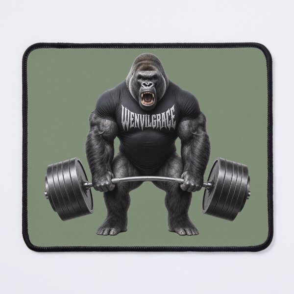 Item preview, Copy of Deadlift Gorilla Gym Gift designed and sold by Wenvilgrace.
