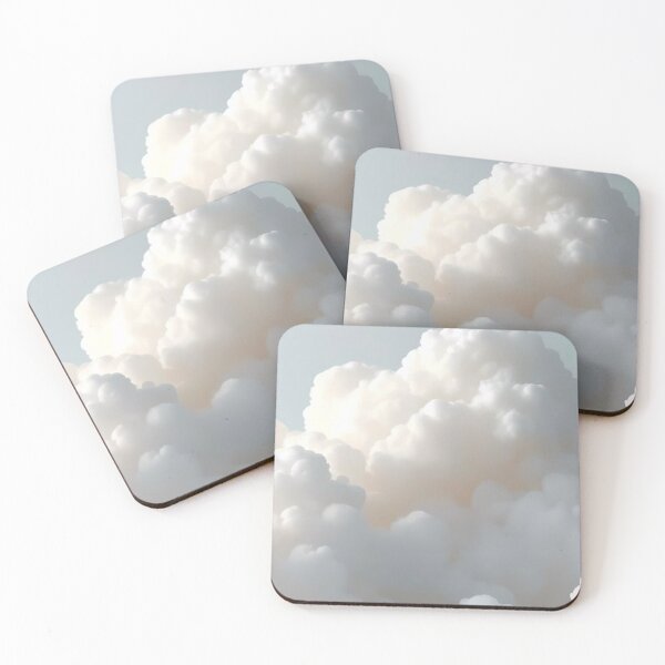 Item preview, Fluffy Soft White Clouds Dreamy Sky Aesthetic designed and sold by LYAN-STORE.