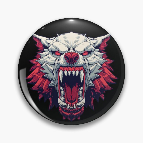 Item preview, Wolf head illustration 3 designed and sold by robyeyedropy.