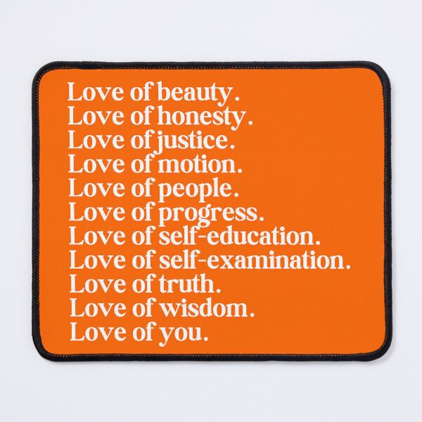 Item preview, Love Of – Beauty Truth Wisdom and Life Quote designed and sold by mysundaymorning.