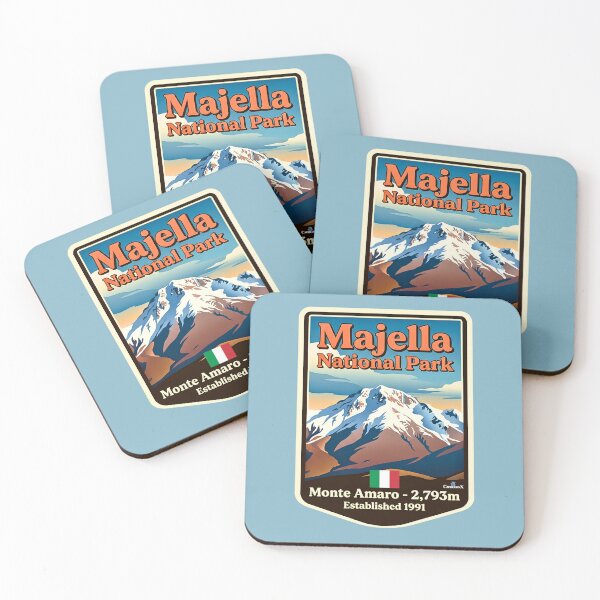 Item preview, Majella National Park Vintage Poster designed and sold by EvergreenPark - Tee Studio.