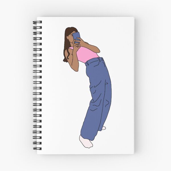 Item preview, Woman taking a selfie designed and sold by lorana-atelier.