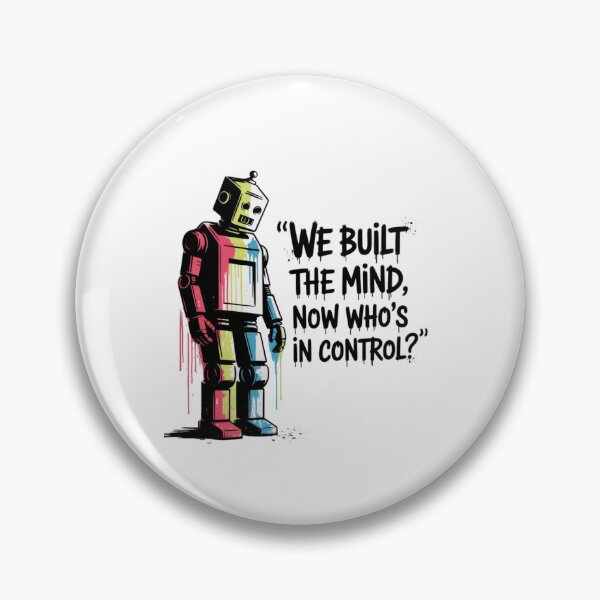 Item preview, Banksy AI - We built the mind, now who's in control? designed and sold by 123ks.