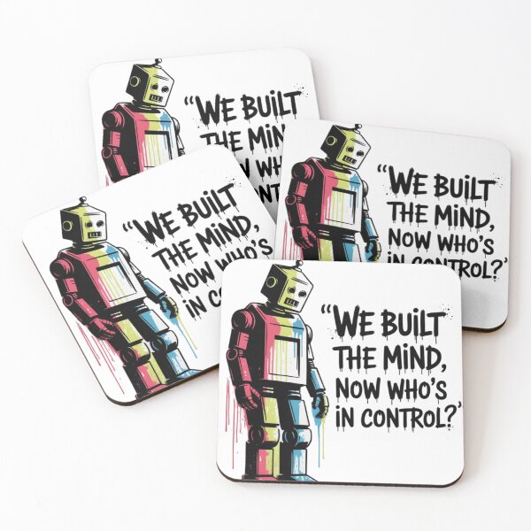 Item preview, Banksy AI - We built the mind, now who's in control? designed and sold by 123ks.