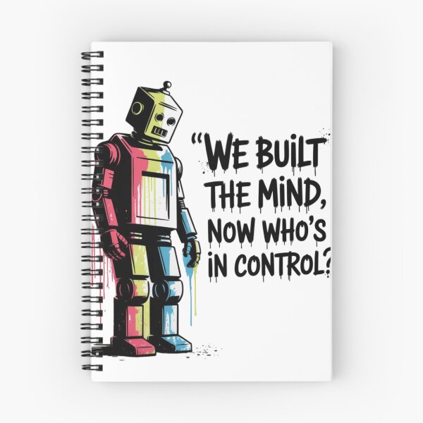 Item preview, Banksy AI - We built the mind, now who's in control? designed and sold by 123ks.