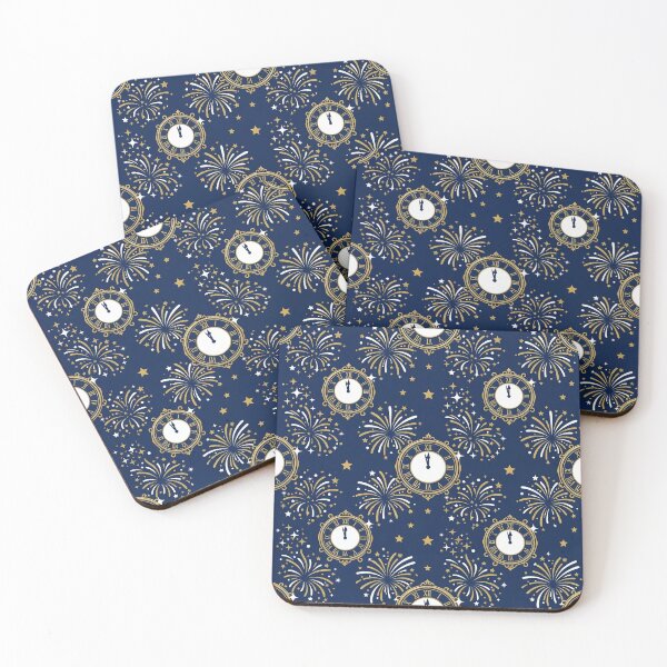 Item preview, Countdown Clock - Modern Seamless Christmas Pattern designed and sold by inkaylindesign.
