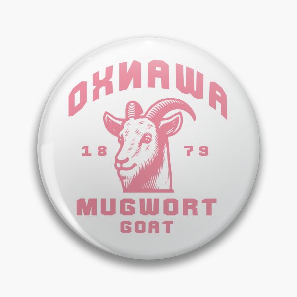 Item preview, OXNAWA-GOAT-PIN designed and sold by Oki-T.