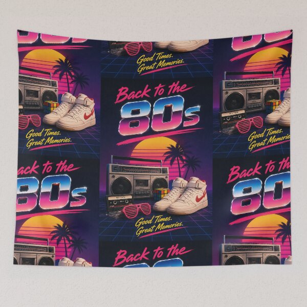 Item preview, Back to the 80's #1 designed and sold by Moviebuff91.