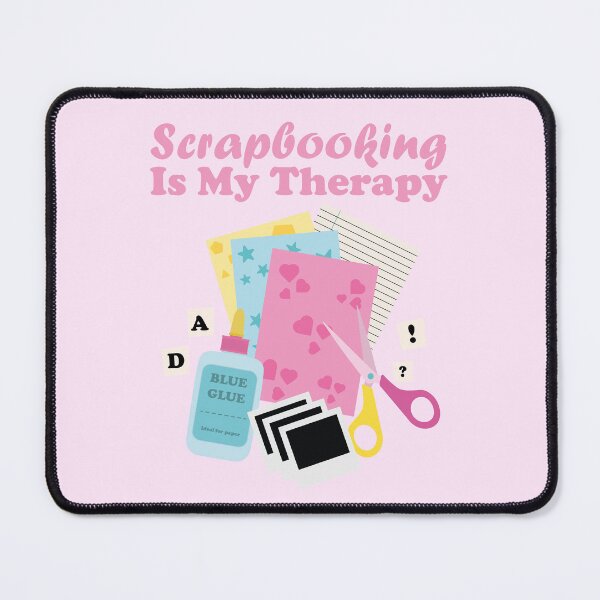 Item preview, Scrapbooking Is My Therapy. Scrapbooking. Junk Journaling. designed and sold by NPC-wear.