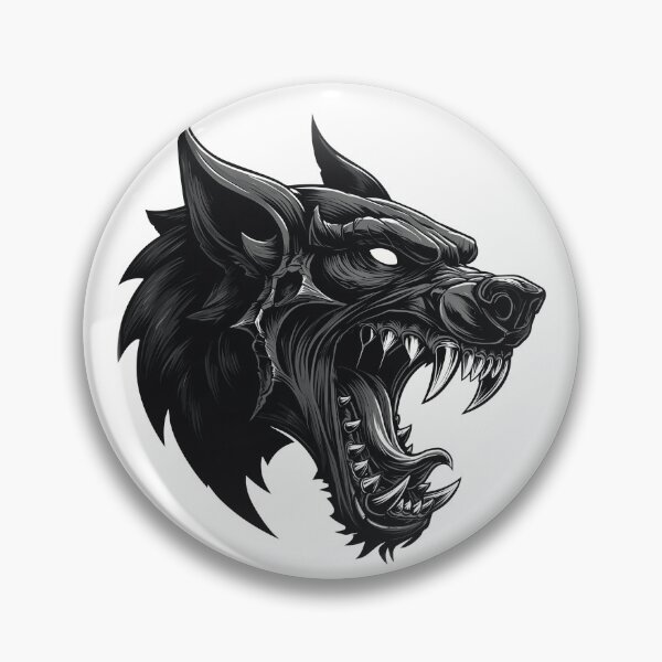 Item preview, Wolf head illustration 4 designed and sold by robyeyedropy.