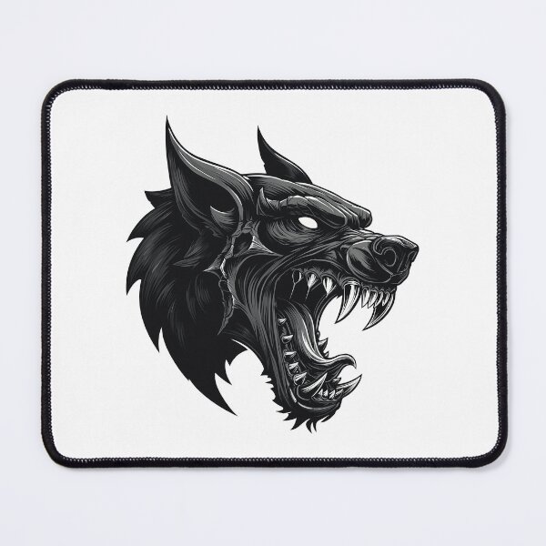 Item preview, Wolf head illustration 4 designed and sold by robyeyedropy.