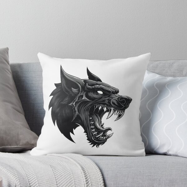 Item preview, Wolf head illustration 4 designed and sold by robyeyedropy.