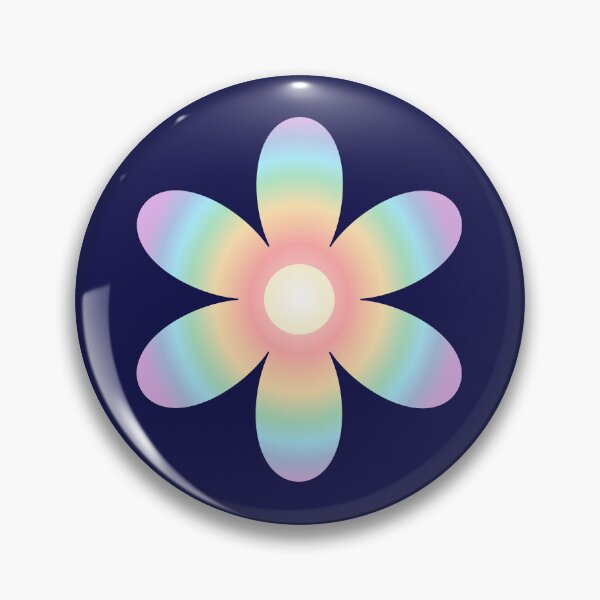 Item preview, Pastel Aura Flower Retro Y2K Gradient Floral designed and sold by SolutionsArt.