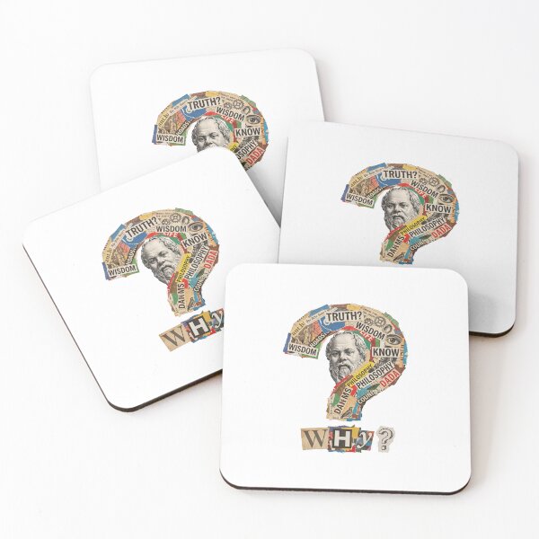 Item preview, Socrates & Socratic Method  - Ancient Greek Philosophy Humor Art  designed and sold by OzzFrequency.