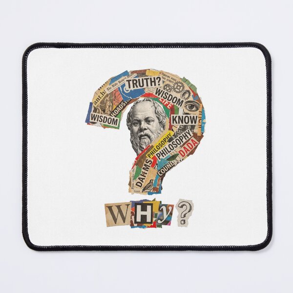 Item preview, Socrates & Socratic Method - Ancient Greek Philosophy Humor Art designed and sold by OzzFrequency.