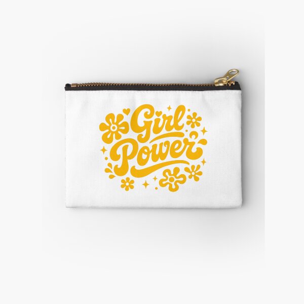 Item preview, Retro Girl Power Groovy Yellow Typography designed and sold by cutepid.