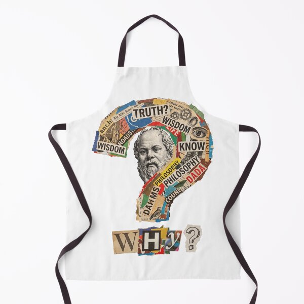 Item preview, Socrates & Socratic Method - Ancient Greek Philosophy Humor Art designed and sold by OzzFrequency.