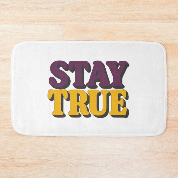 Item preview, Stay True Inspirational Typography T-Shirt Design designed and sold by FestivityFinds.