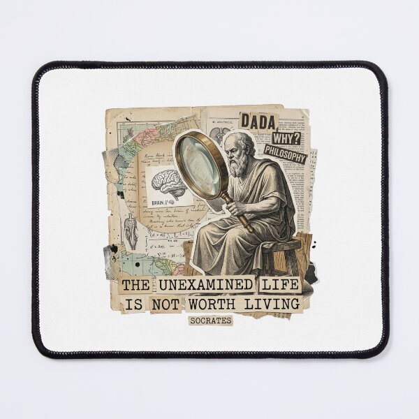 Item preview, Socrates & Socratic Method - Ancient Greek Philosophy Humor Art designed and sold by OzzFrequency.