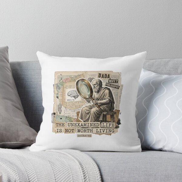 Item preview, Socrates & Socratic Method  - Ancient Greek Philosophy Humor Art  designed and sold by OzzFrequency.